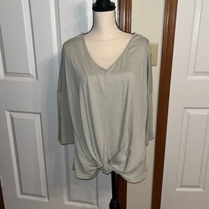 Glamour Farms Green Blouse